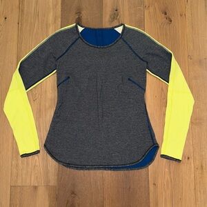 Lululemon Reversable Long Sleeve Top